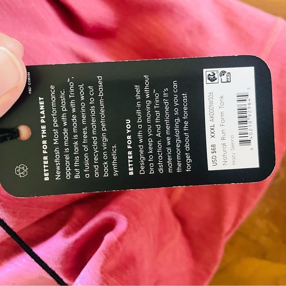 Allbirds Natural Run Form Tank NWT - Picture 5 of 12